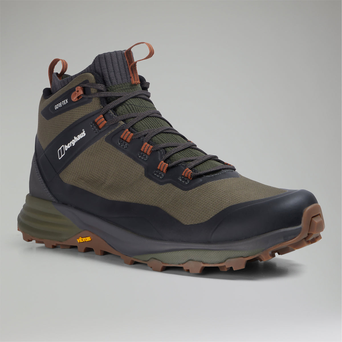 Herren VC22 Mid Gore-Tex – Dunkelbraun/Dunkelgrün