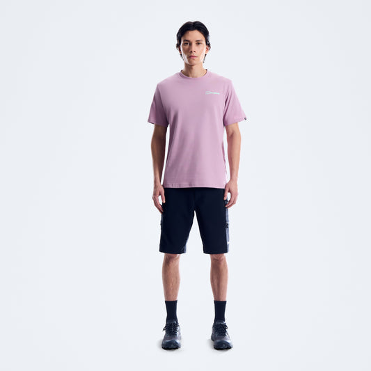 Herren-Basis-T-Shirt – Lila