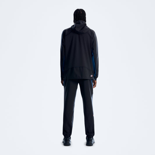 Herren-Kapuzenjacke Wavertree - Tiefschwarz