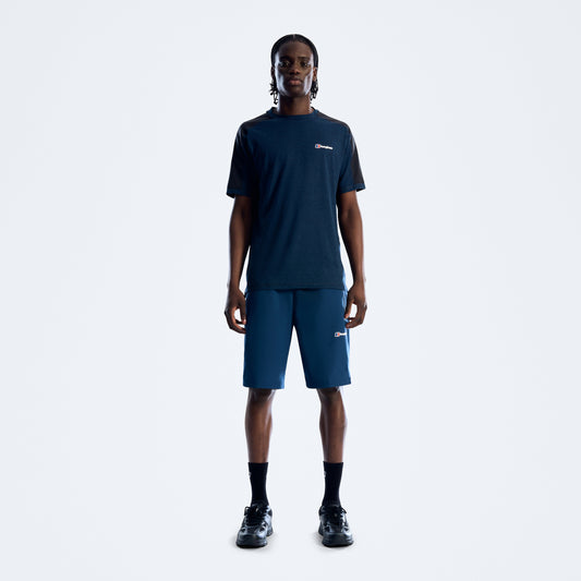 Herren Farndale Tech-T-Shirt - Hale Navy/Jet Black