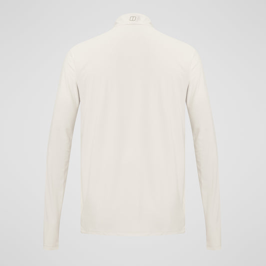 Men's 24/7 Half Zip Long Sleeve Tech Tee - Grey
