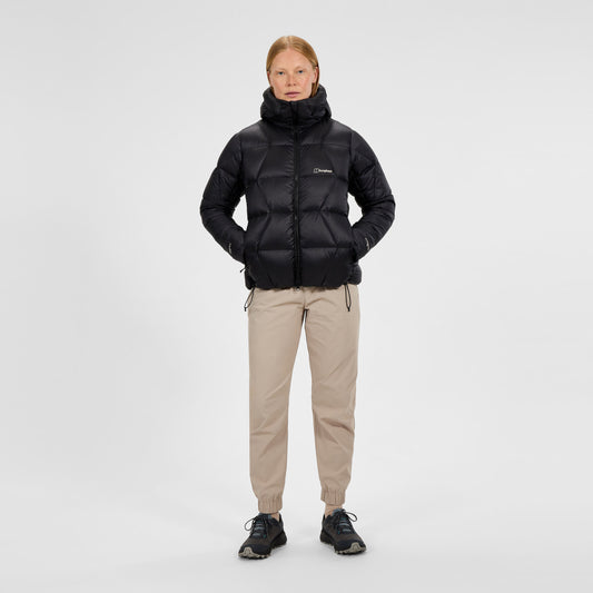 Women's Explorer Daunenjacke - Schwarz