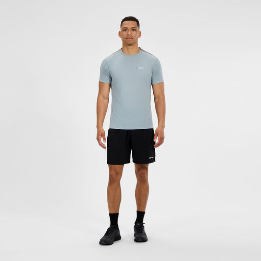 Herren Terrain Trek Tech Funktionsshirt - Grau