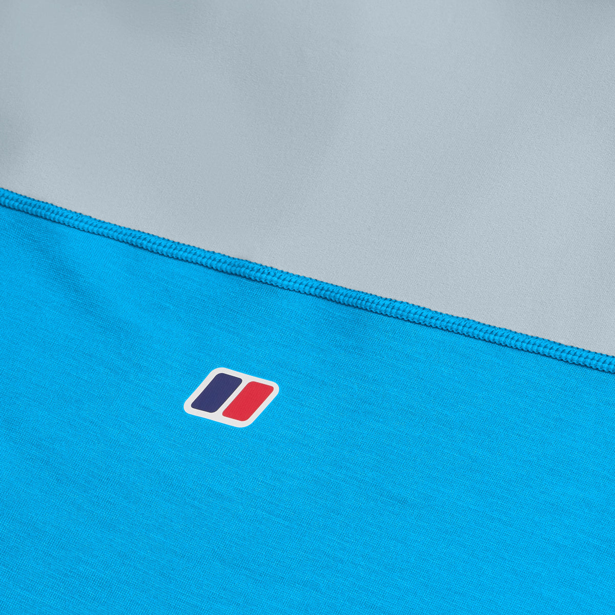 Men's Terrain Trek Tech Tee - Blue/Grey