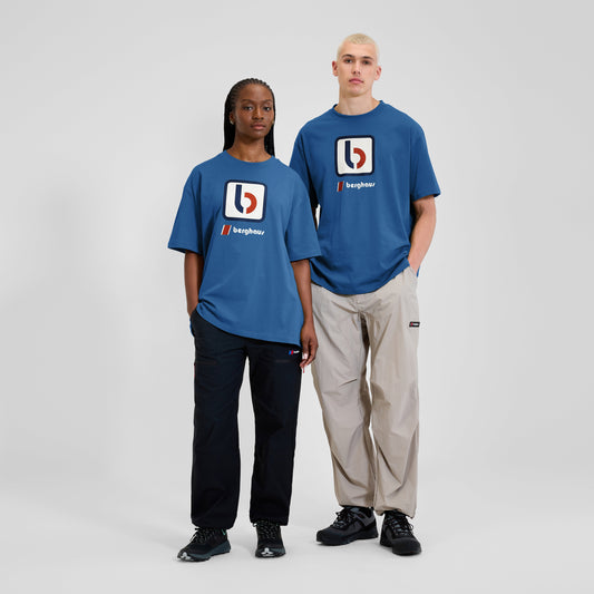 Unisex The B T-Shirt – Blau