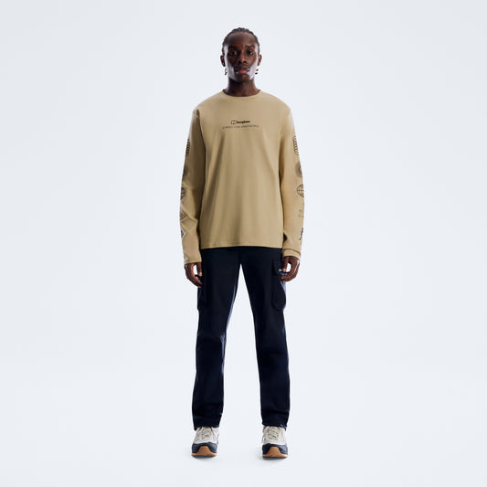 Men's Exped Essential Long Sleeve Tee - Tuscan