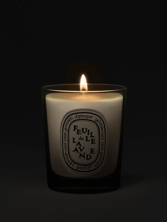 Feuille de Lavande (Lavender Leaf) Small Candle 70G
