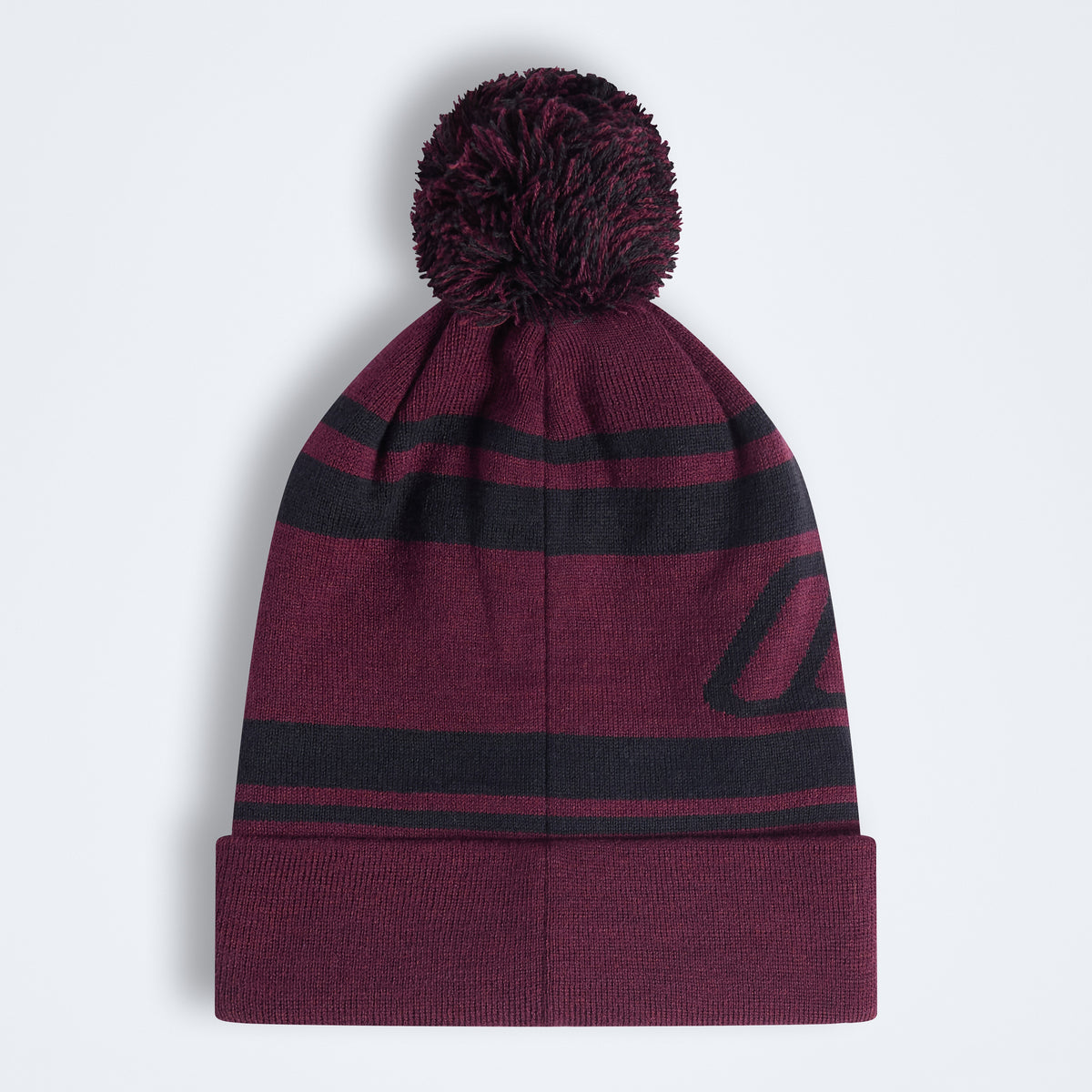 Unisex Beanie - Dark Purple/Black