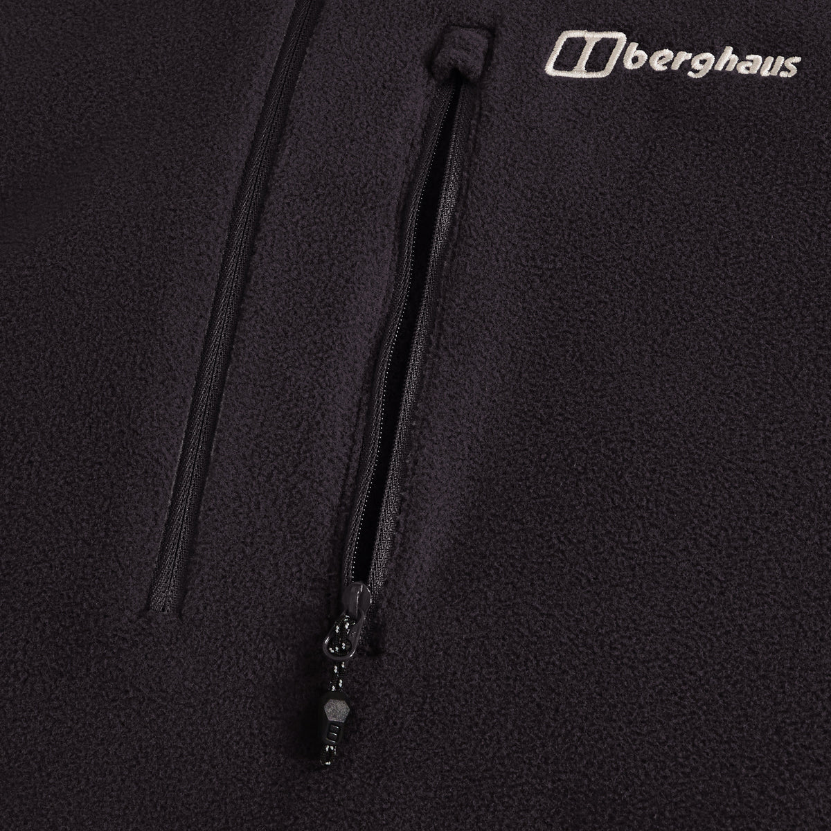 Men's Prism Micro Half Zip Polartec Fleece - Black