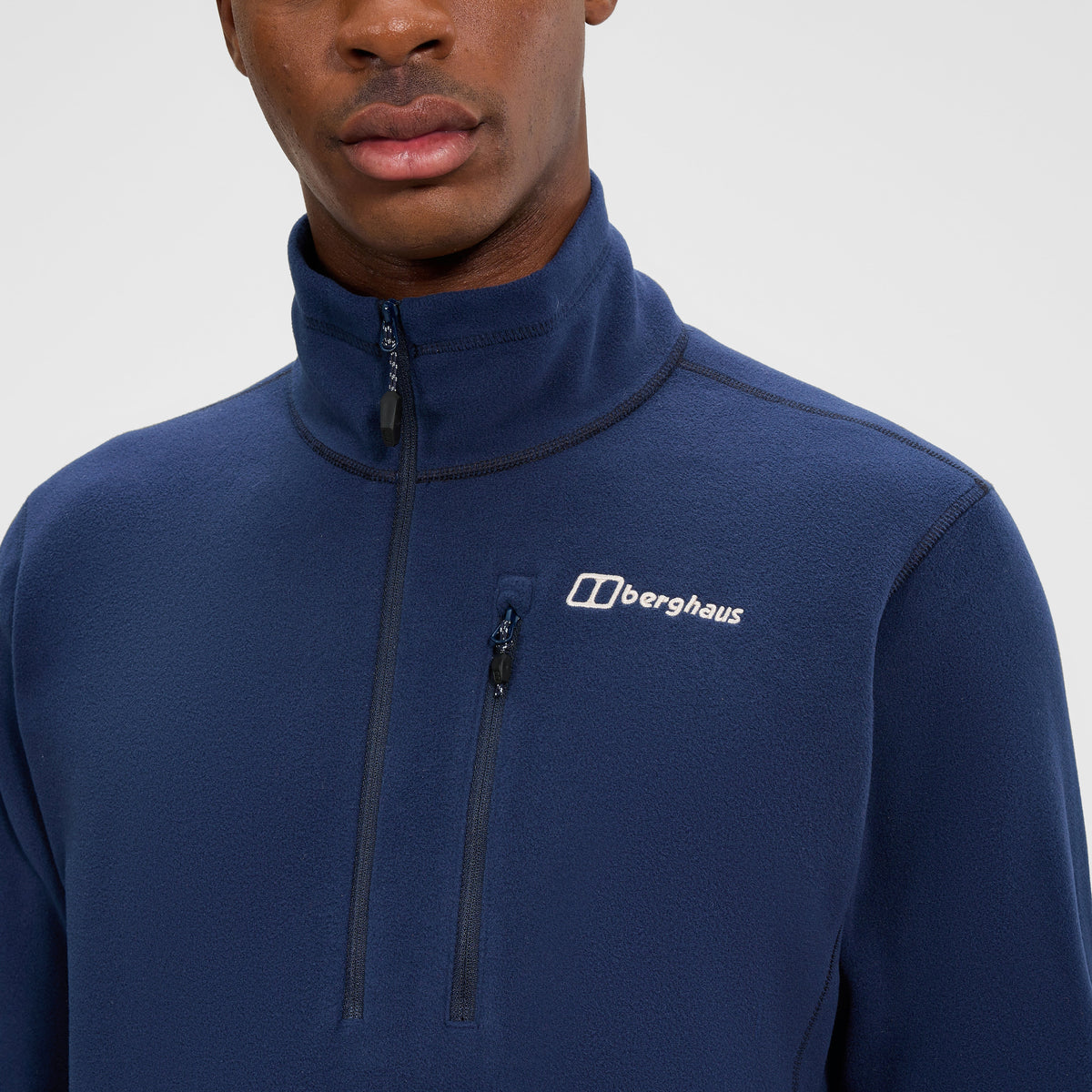 Men's Prism Micro Half Zip Polartec Fleece - Blue