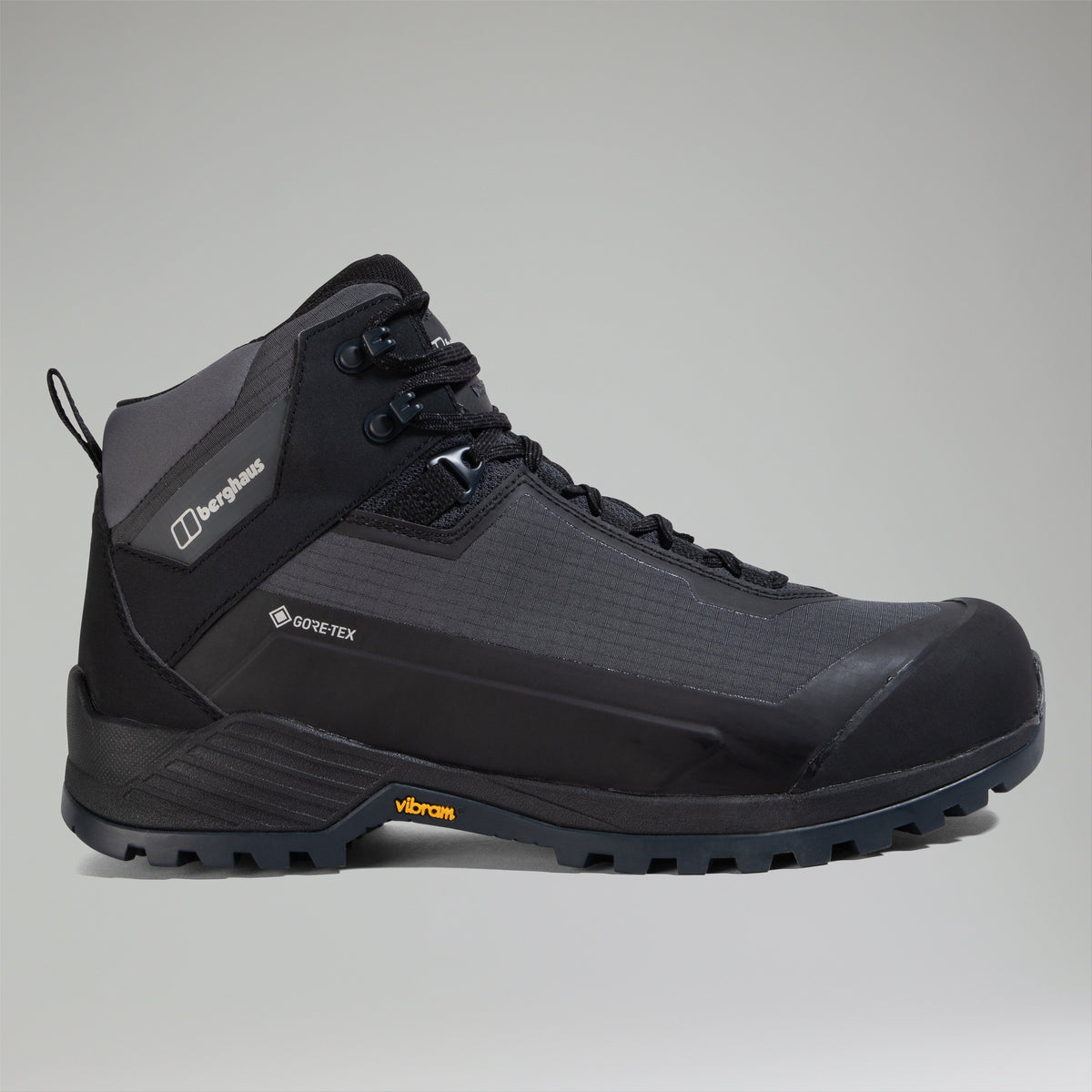 Herren-Wanderstiefel Deception Trail Gore-Tex – Schwarz/Dunkelgrau