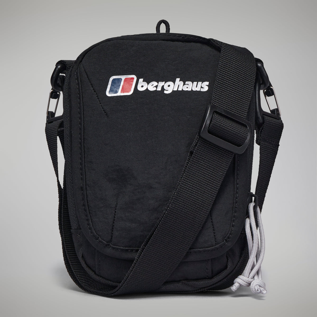 Unisex Logo-Umhängetasche Small - Schwarz