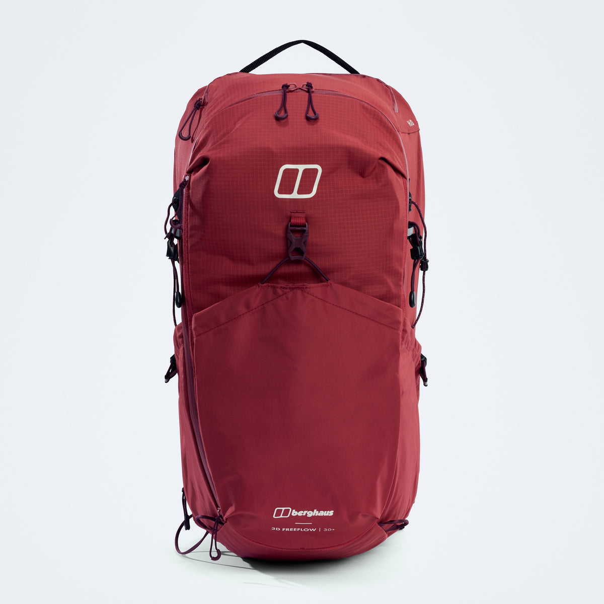 Unisex 3D Freeflow 30+5L Rucksack Grau/Schwarz - Red Fury