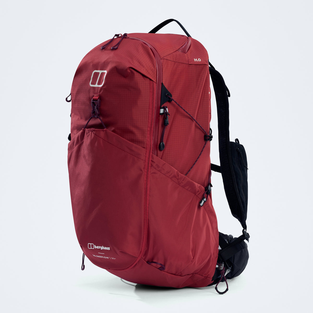Unisex 3D Freeflow 30+5L Rucksack Grau/Schwarz - Red Fury