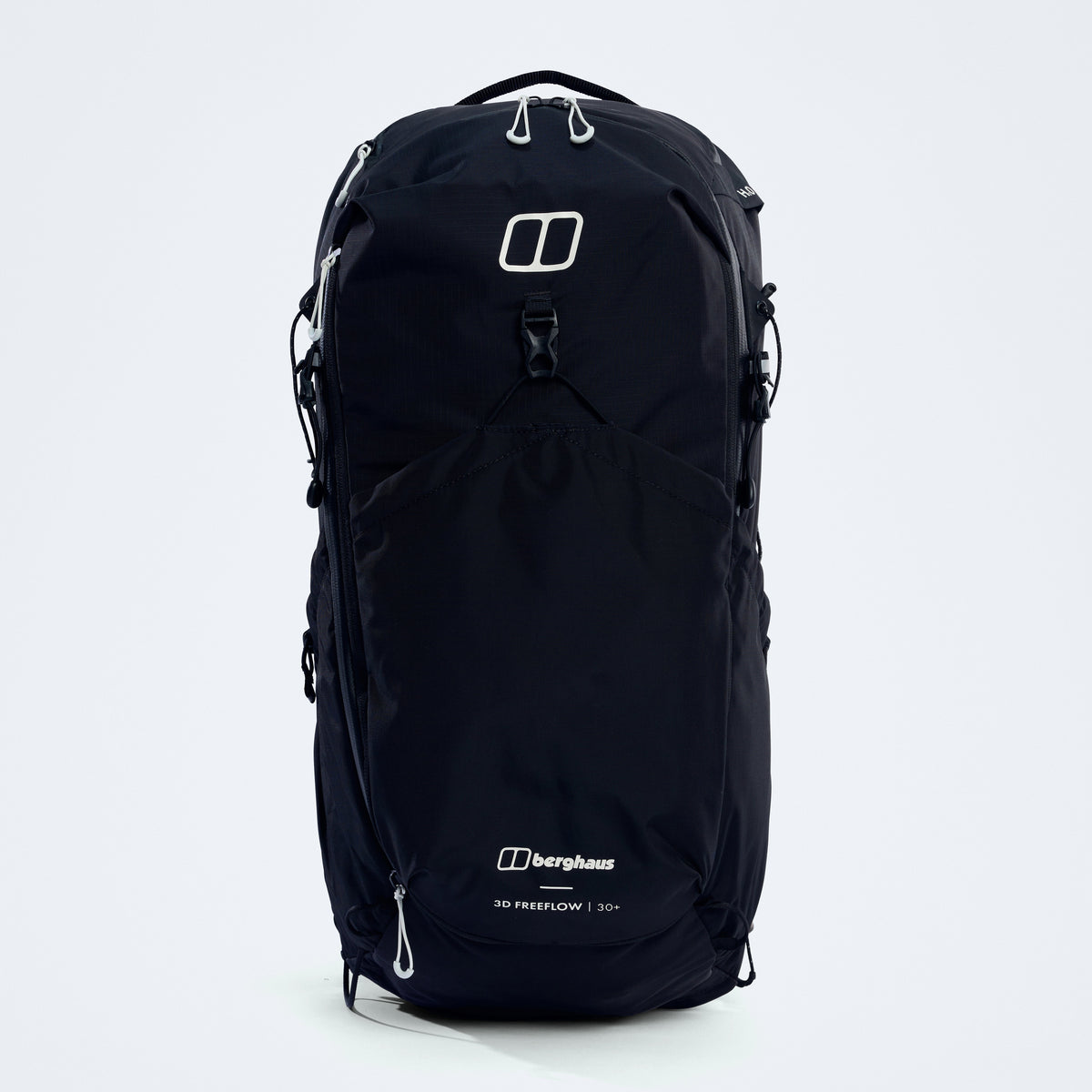Unisex 3D Freeflow 30+5L Rucksack Grau/Schwarz - Jet Black