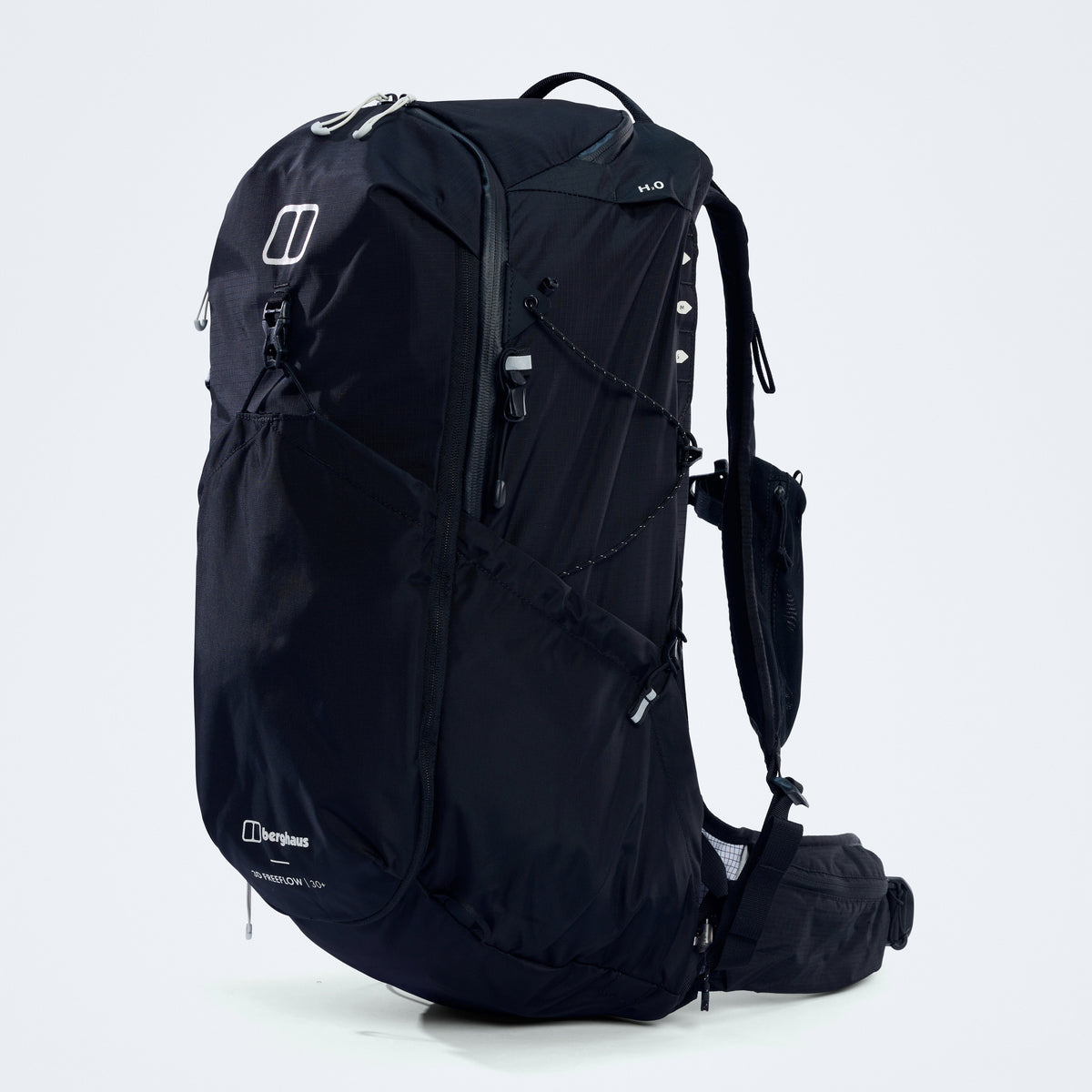 Unisex 3D Freeflow 30+5L Rucksack Grau/Schwarz - Jet Black