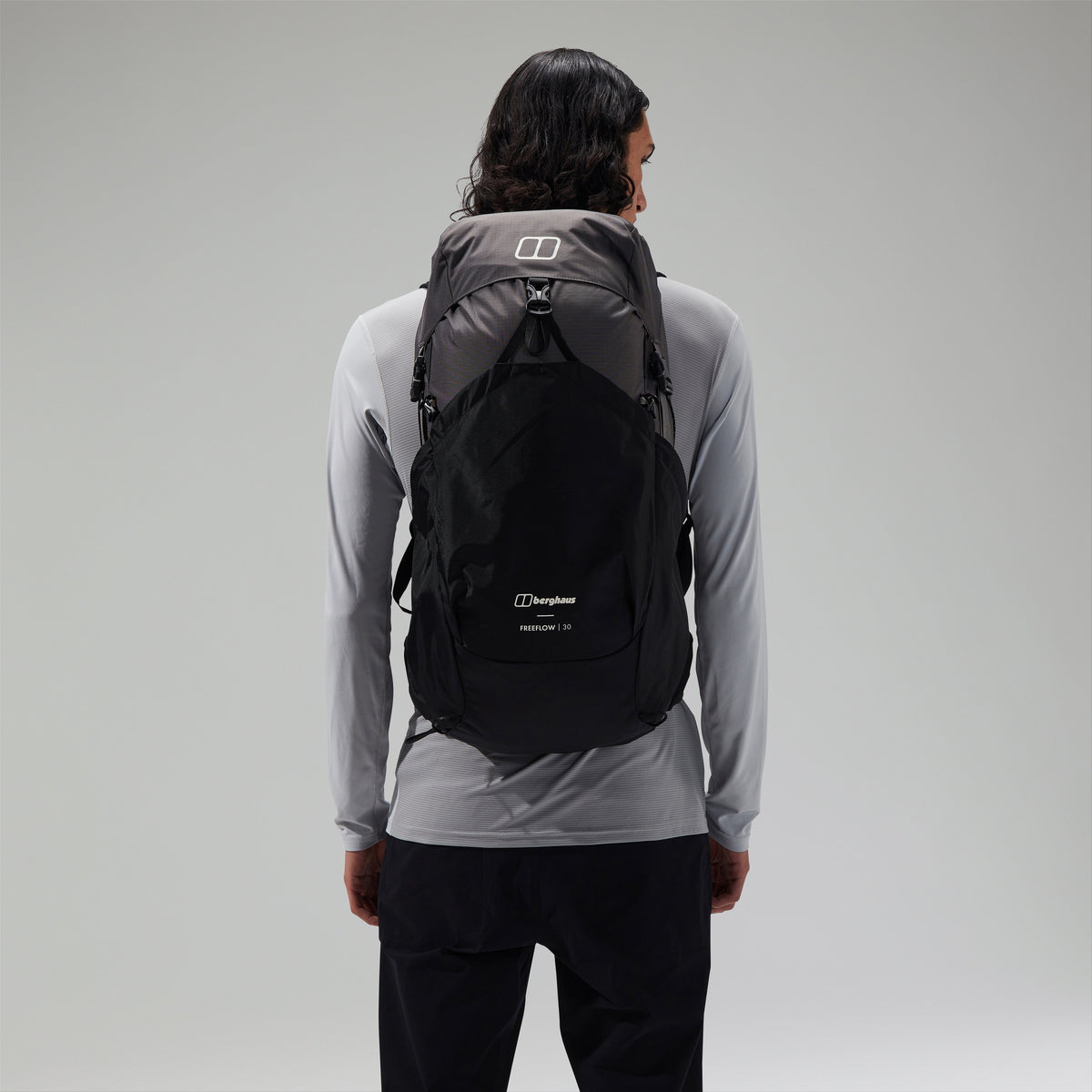 Unisex Freeflow 30L Rucksack - Grau/Schwarz