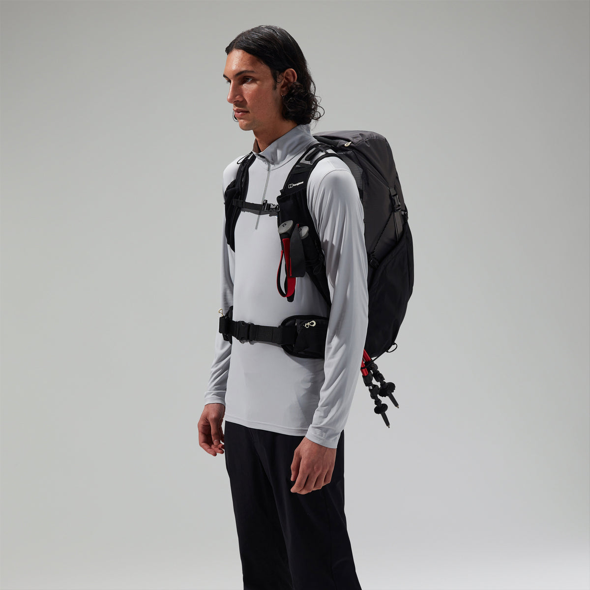 Unisex Freeflow 30L Rucksack - Grau/Schwarz
