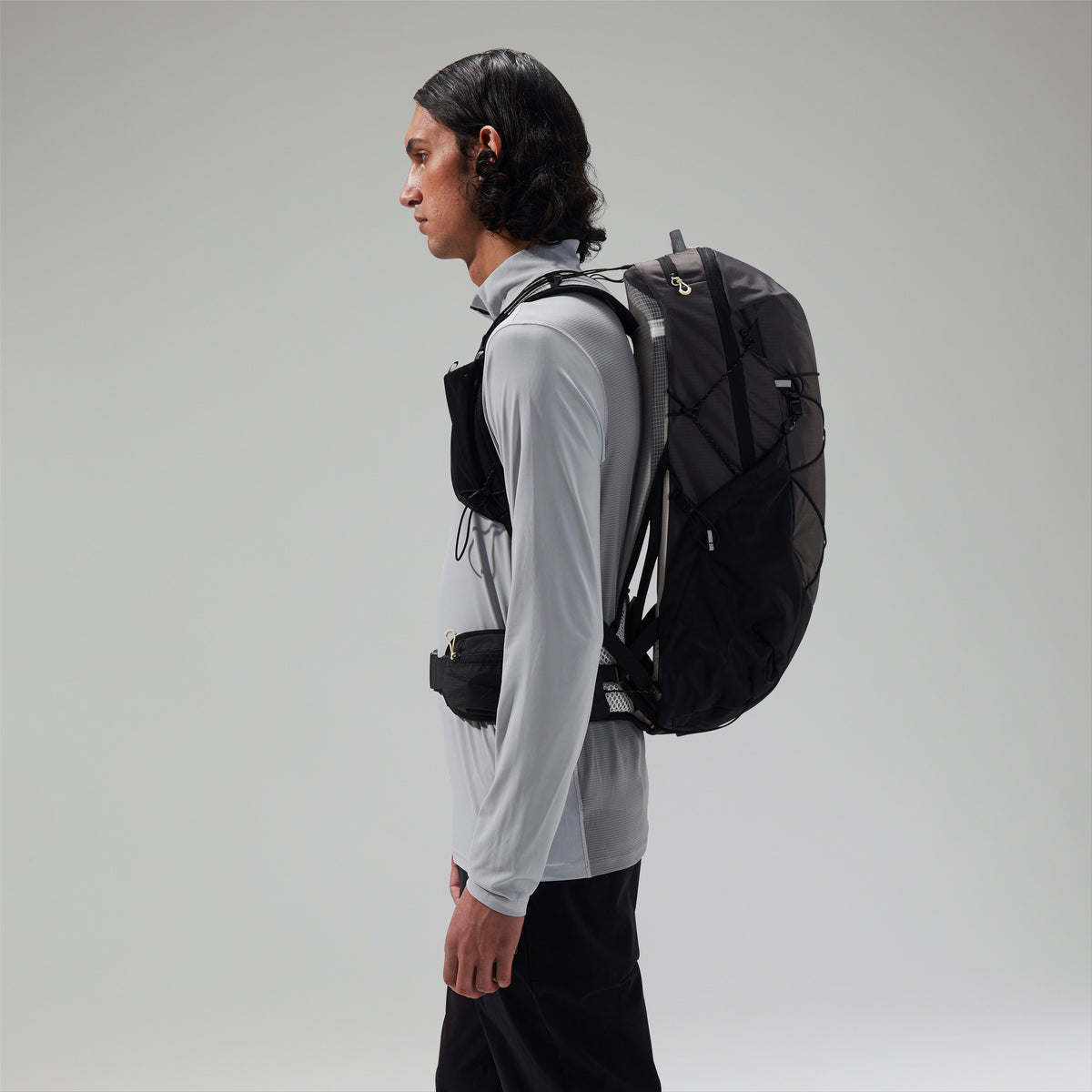 Unisex Freeflow 24L Rucksack - Grau/Schwarz