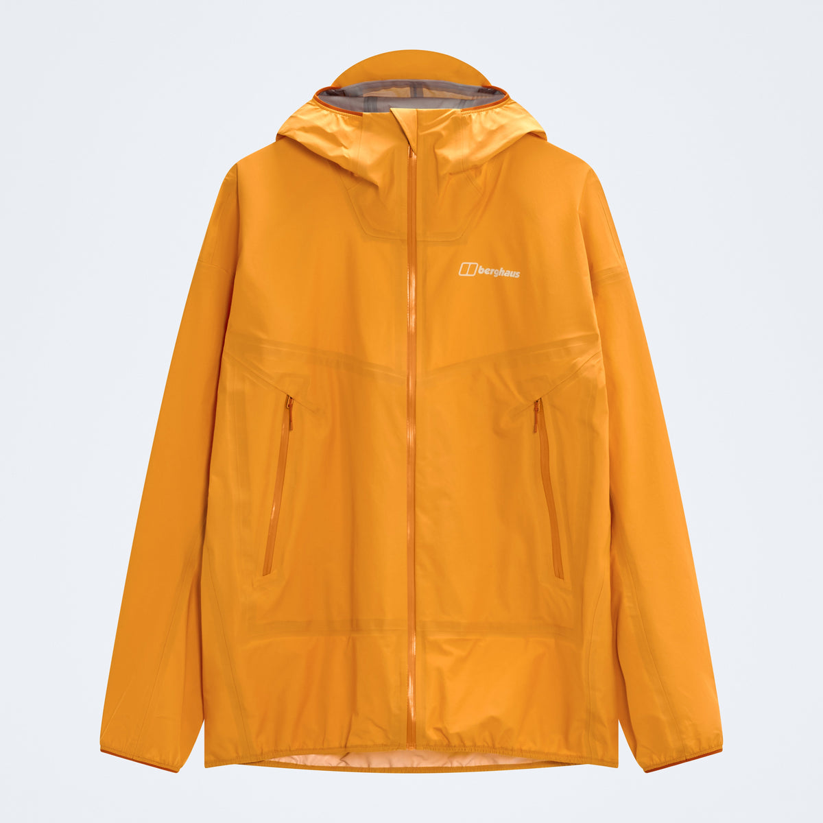 Herren-Regenjacke Rain-Motion – Mandarine