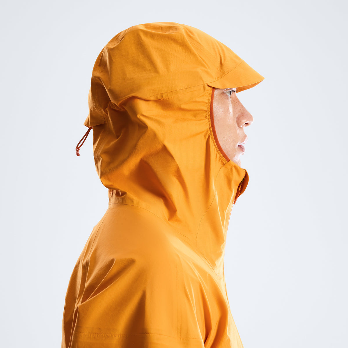 Herren-Regenjacke Rain-Motion – Mandarine