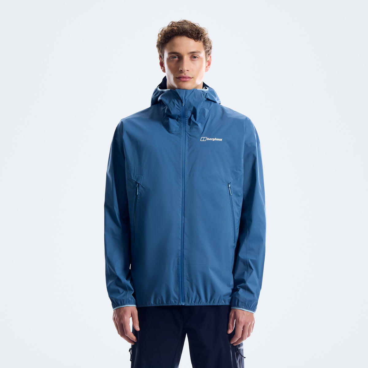 Herren-Regenjacke Rain-Motion – Blau