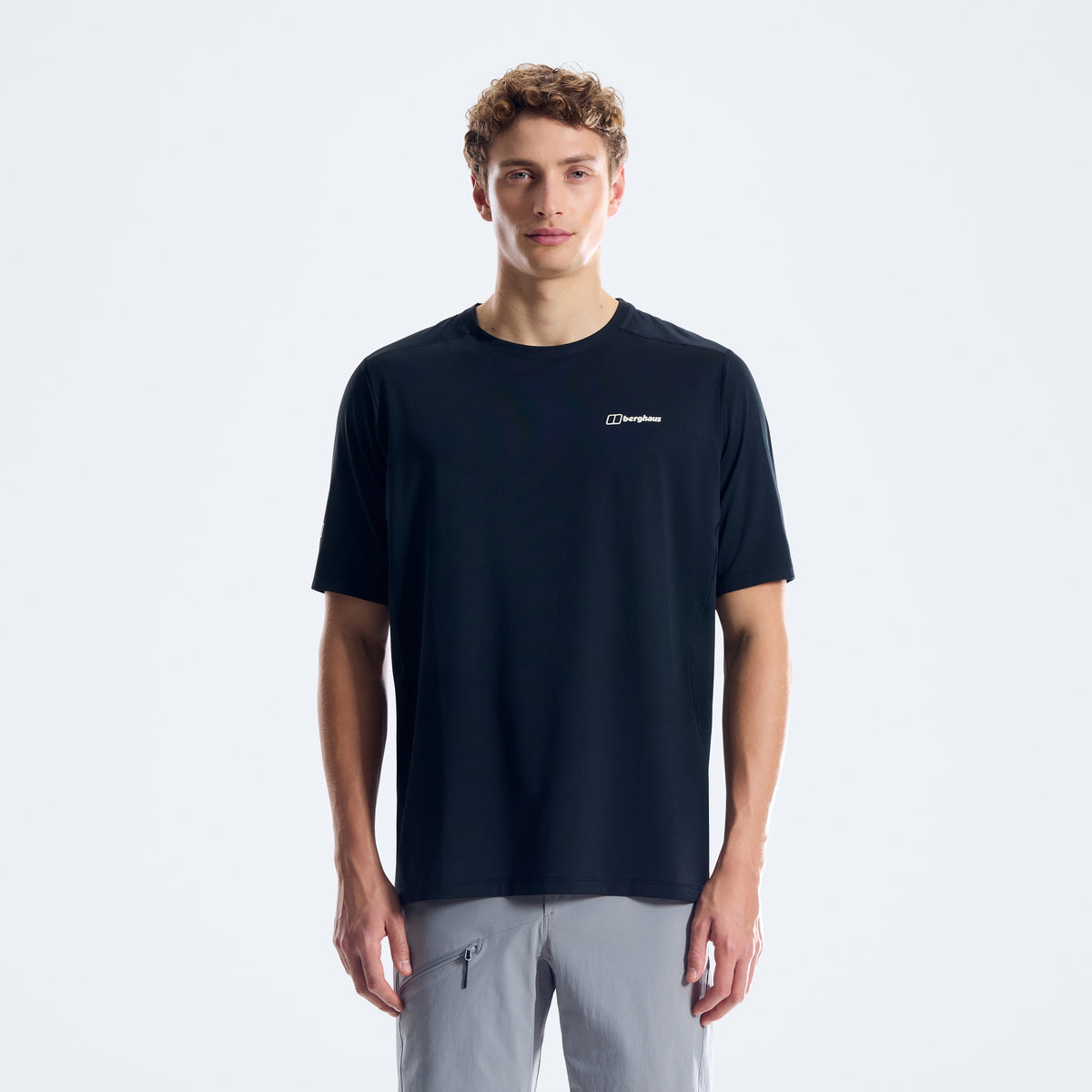 Herren Bowburn Tech-T-Shirt – Schwarz