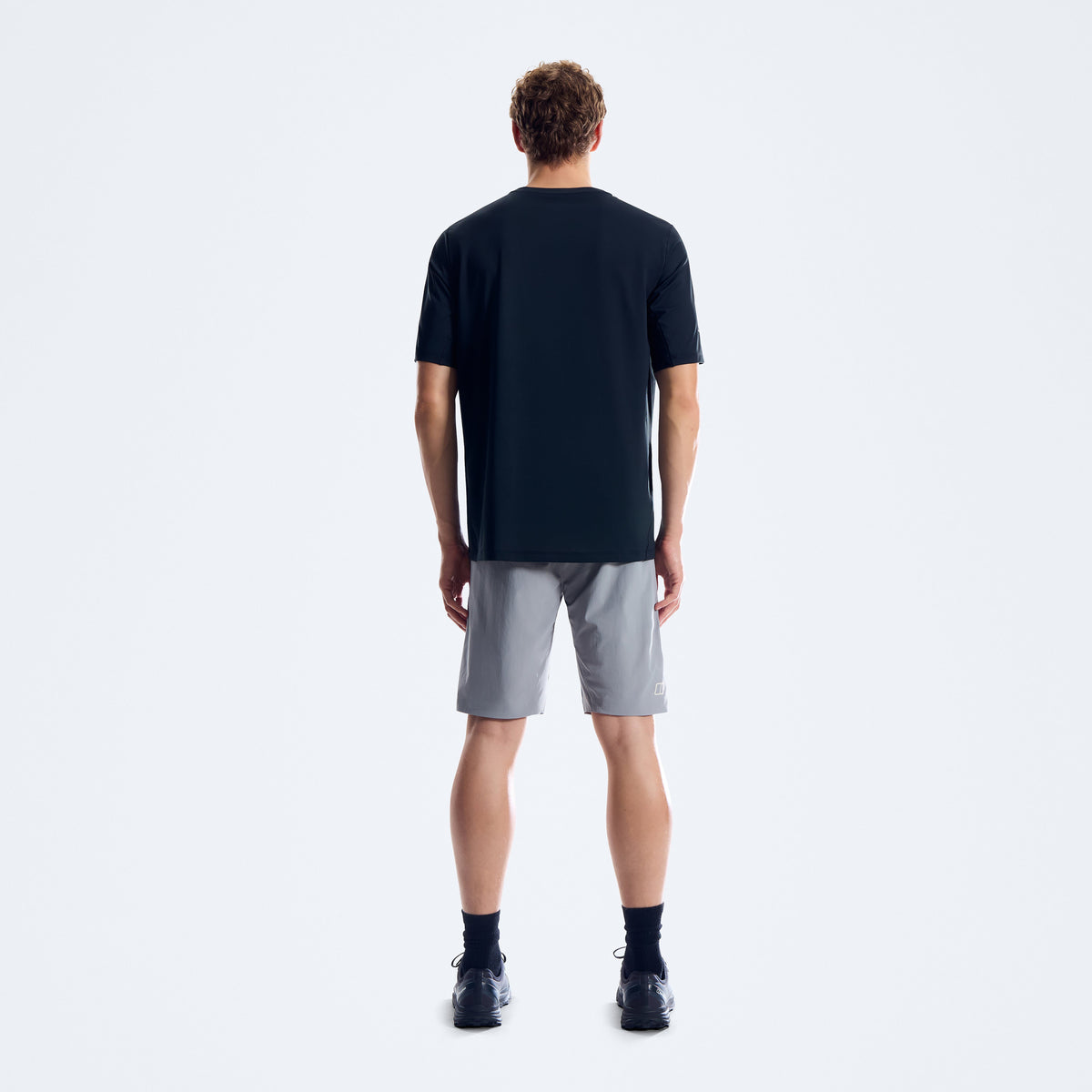 Herren Bowburn Tech-T-Shirt – Schwarz