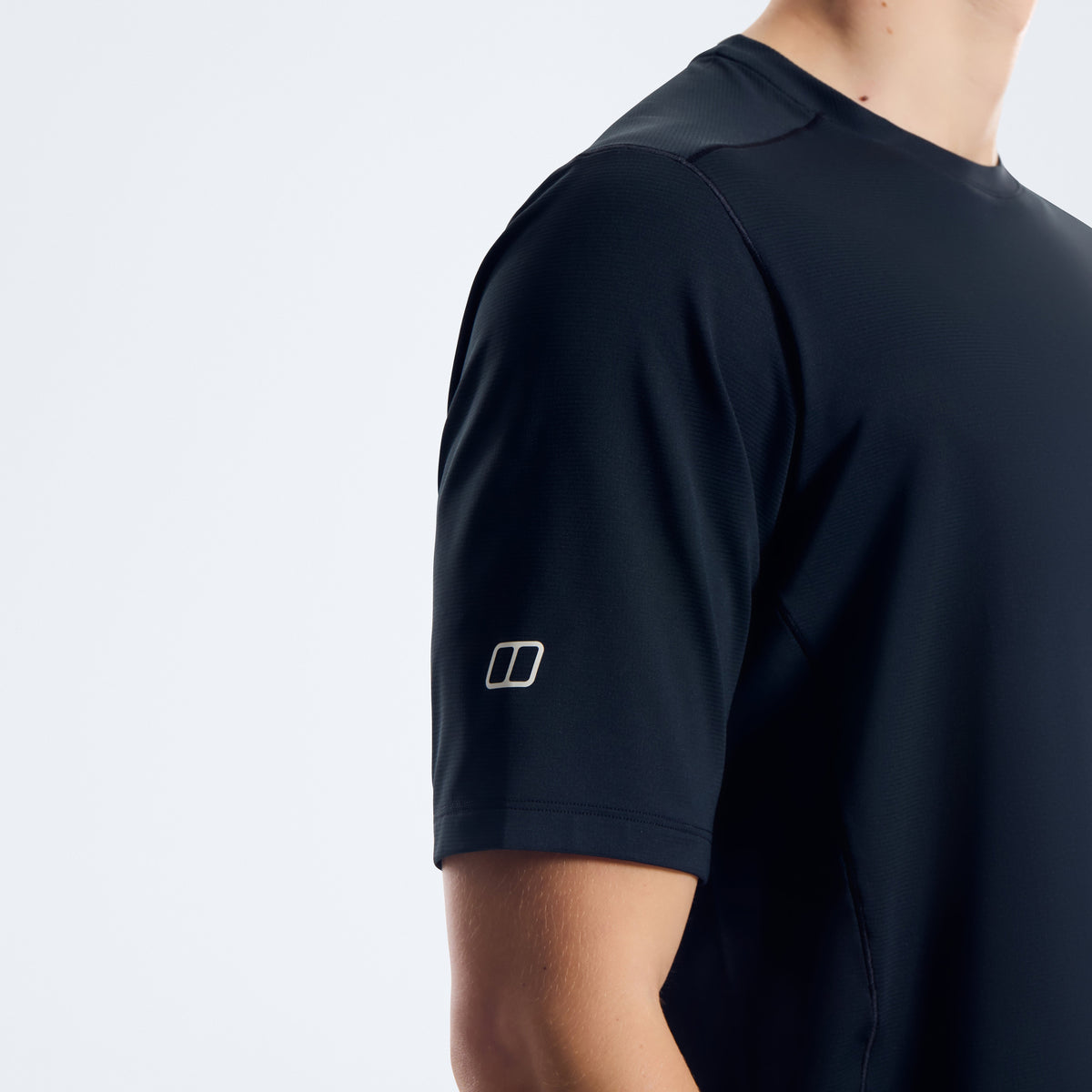 Herren Bowburn Tech-T-Shirt – Schwarz