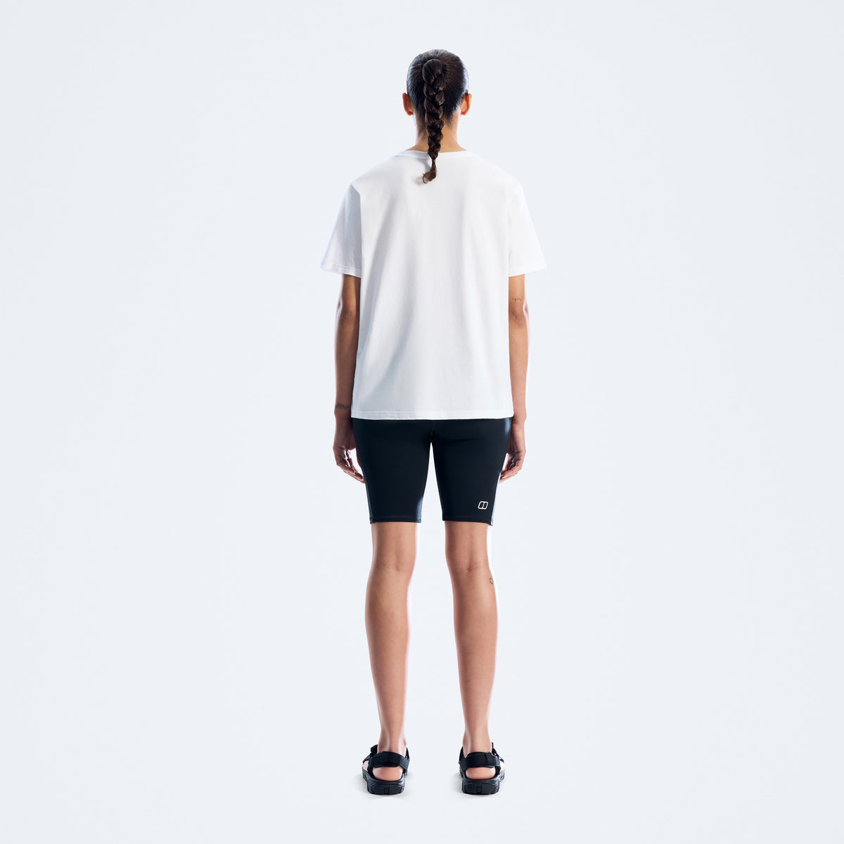 Damen-T-Shirt "Sketched Blocks Essential" – Weiß