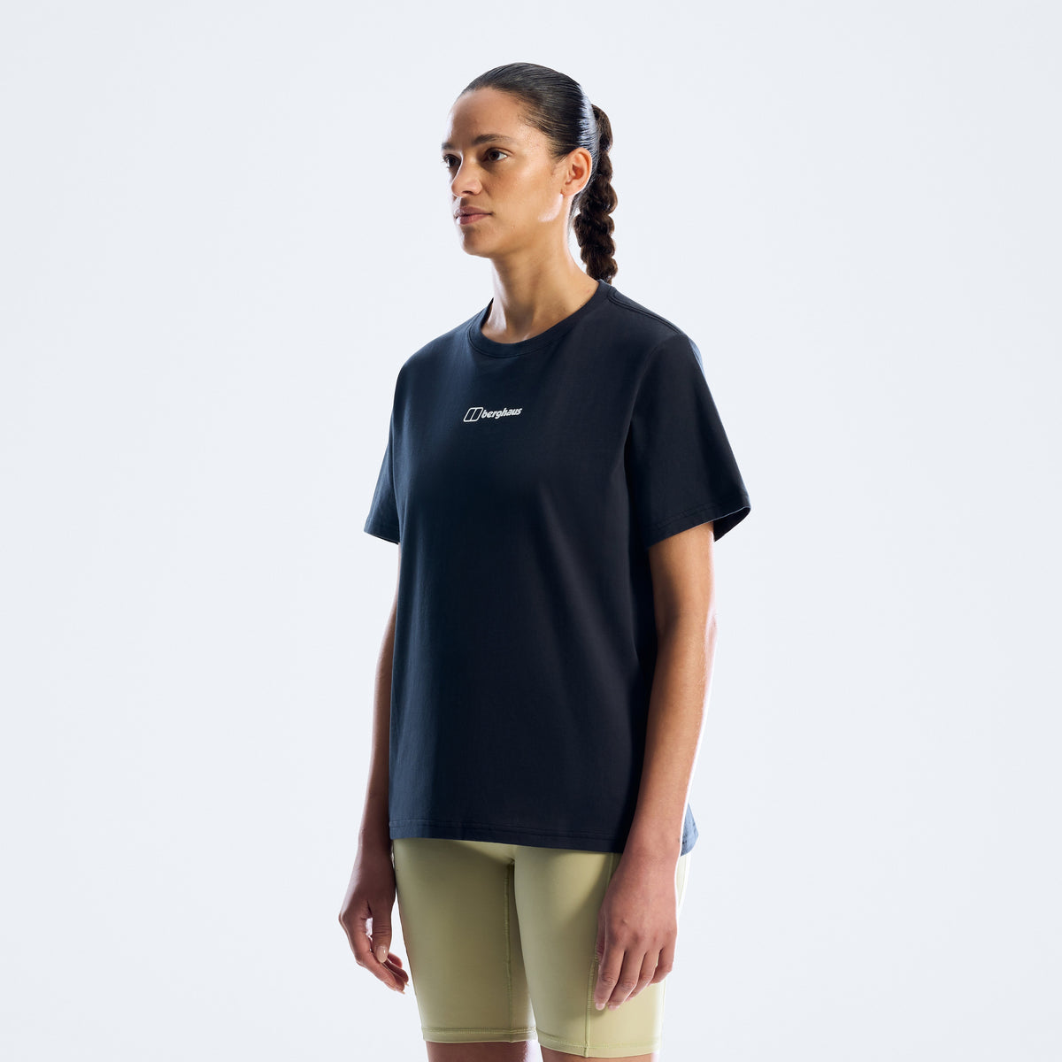 Damen Nature Essential T-Shirt - Schwarz