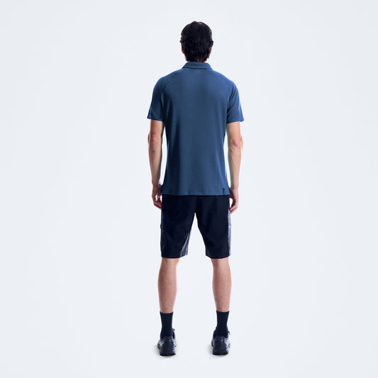 Herren Ivyhill Tech-Polo – Blau