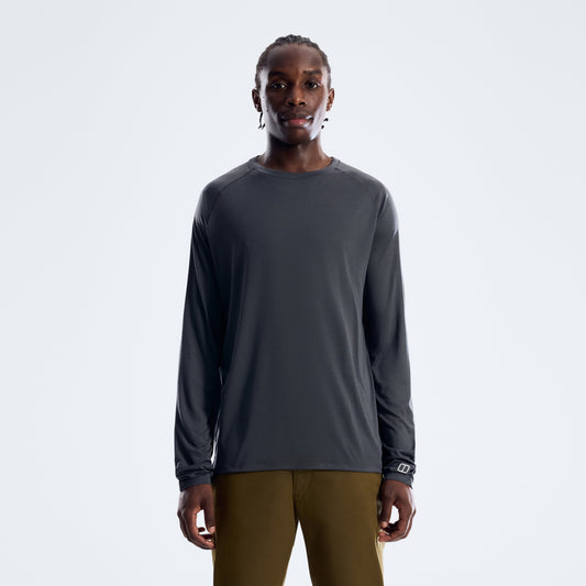 Men's Ivyhill Light Long Sleeve Tech Tee - Archive Black