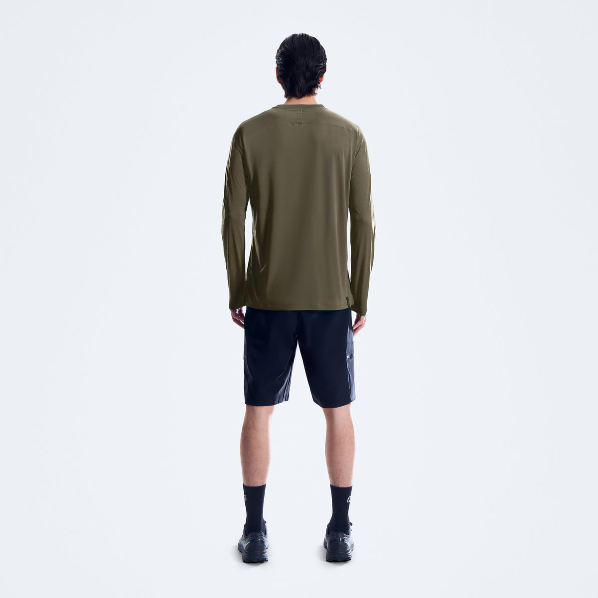 Men's Ivyhill Light Long Sleeve Tech Tee - Grey