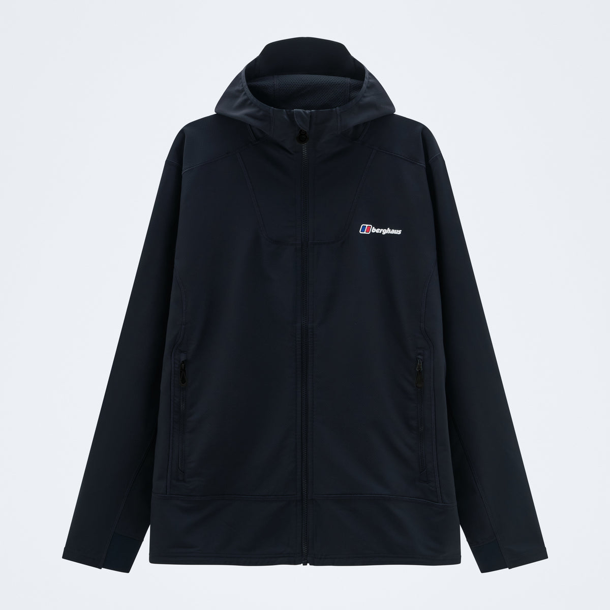 Men's Greenbank Hooded Jacket - Jet Black