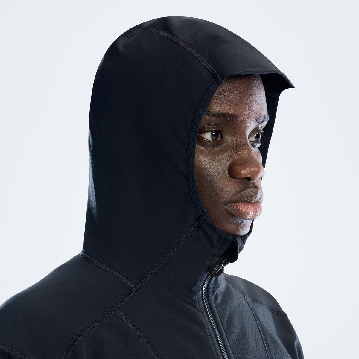 Men's Greenbank Hooded Jacket - Jet Black