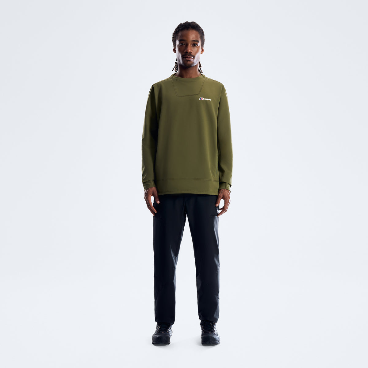 Herren-Pullover Greenbank Crew - Cheviot Green