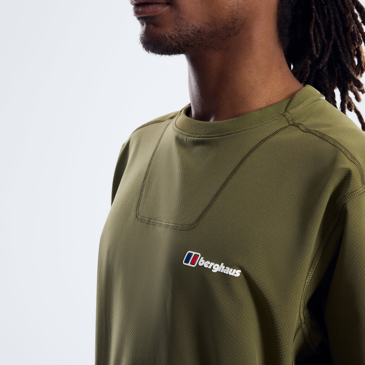 Herren-Pullover Greenbank Crew - Cheviot Green