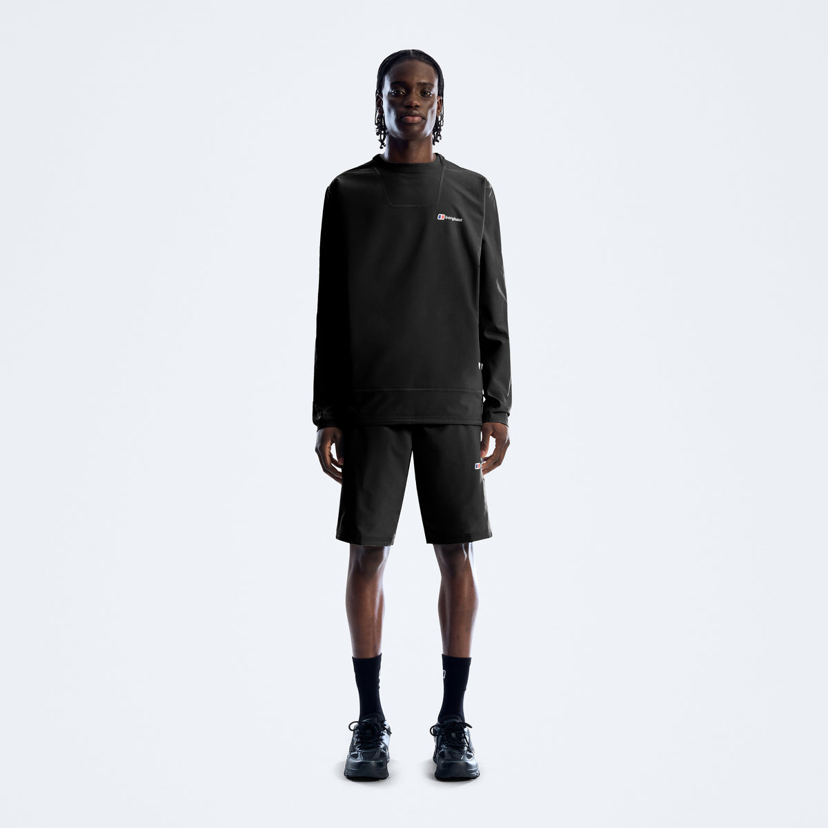 Men's Greenbank Crew Sweater - Black