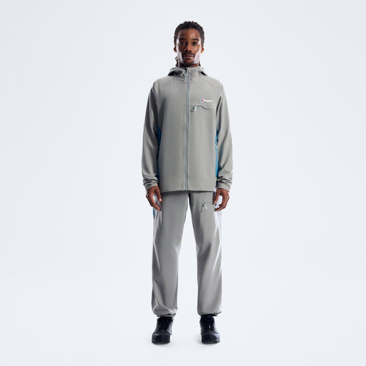 Men's Wavertree Hooded Jacket - Garbo Grey