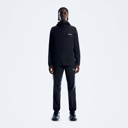 Men's Wavertree Hooded Jacket - Jet Black