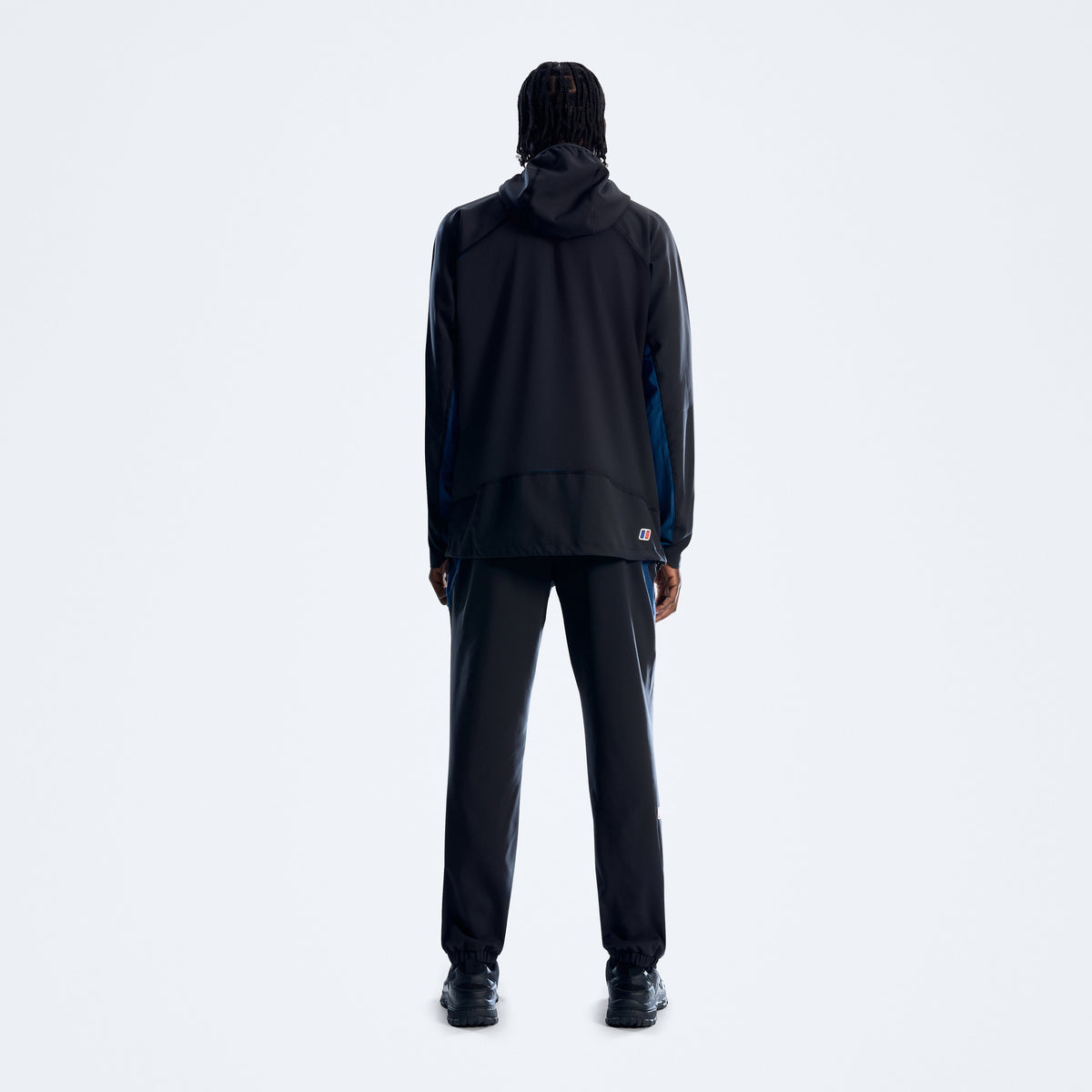 Herren-Kapuzenjacke Wavertree - Tiefschwarz