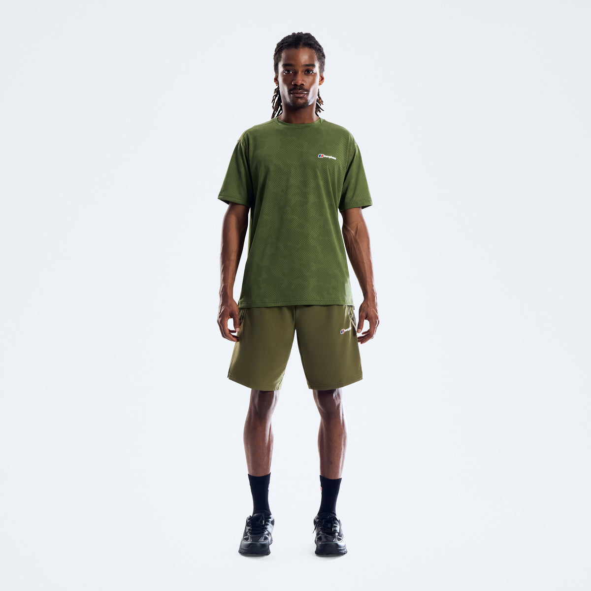 Herren-Tech-Shirt Dawdon - Cheviotgrün