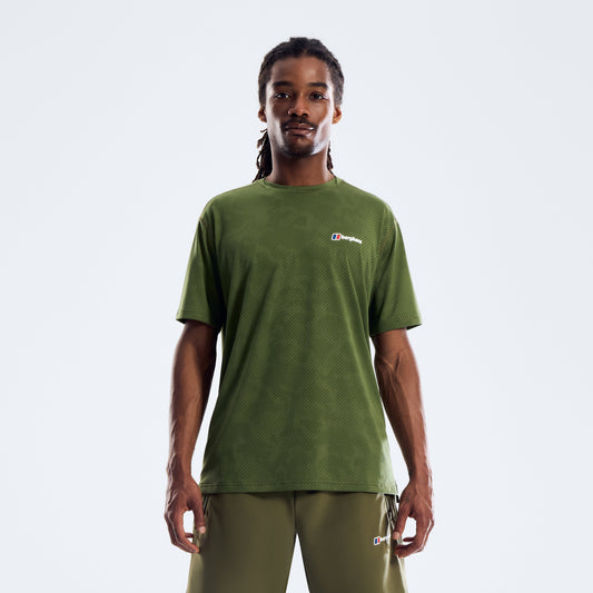 Men's Dawdon Tech Tee - Cheviot Green