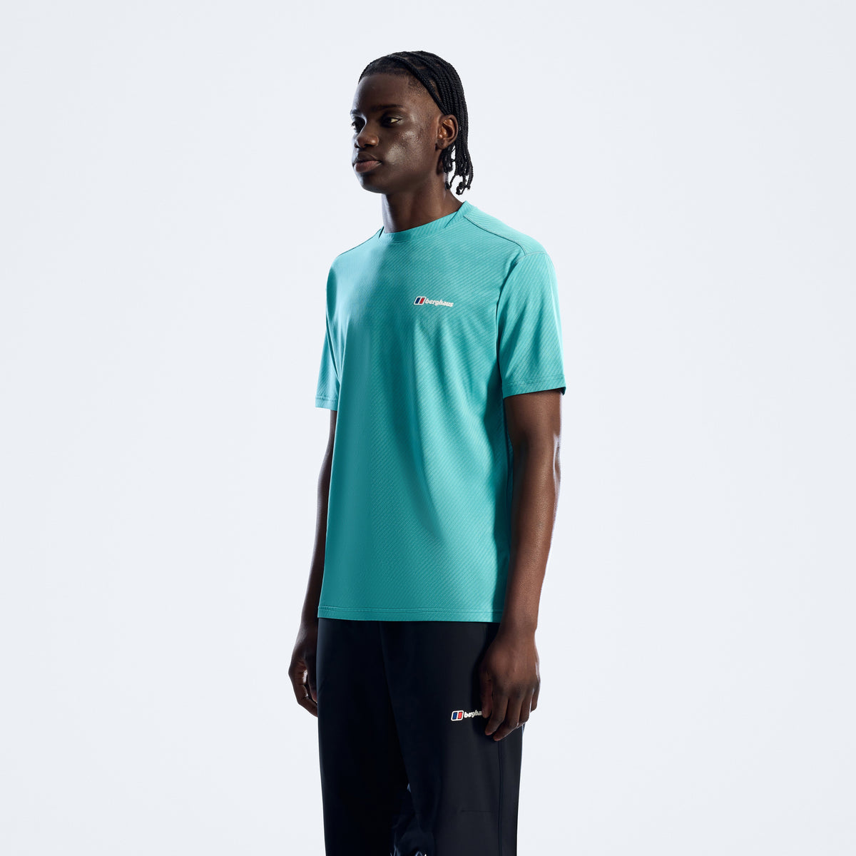 Herren Tech-T-Shirt Dawdon - Calgary Blau