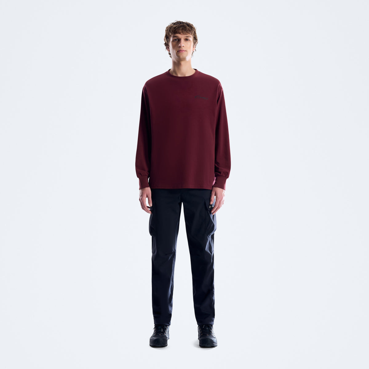 Herren Big Wall T-Shirt - Lila