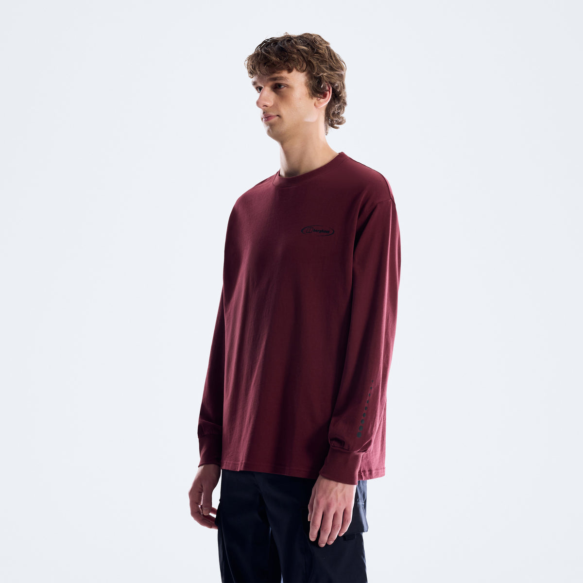 Herren Big Wall T-Shirt - Lila