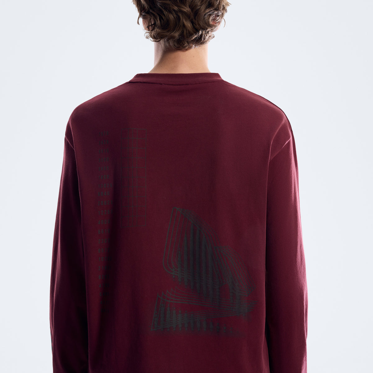 Herren Big Wall T-Shirt - Lila