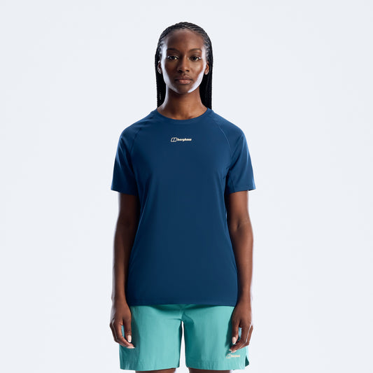 Damen Bowburn Tech-T-Shirt - Marineblau