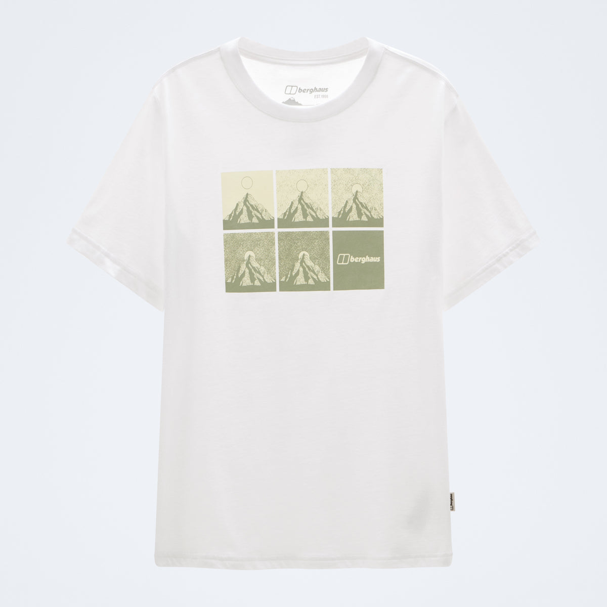 Damen-T-Shirt Mountainscape Essential - Weiß
